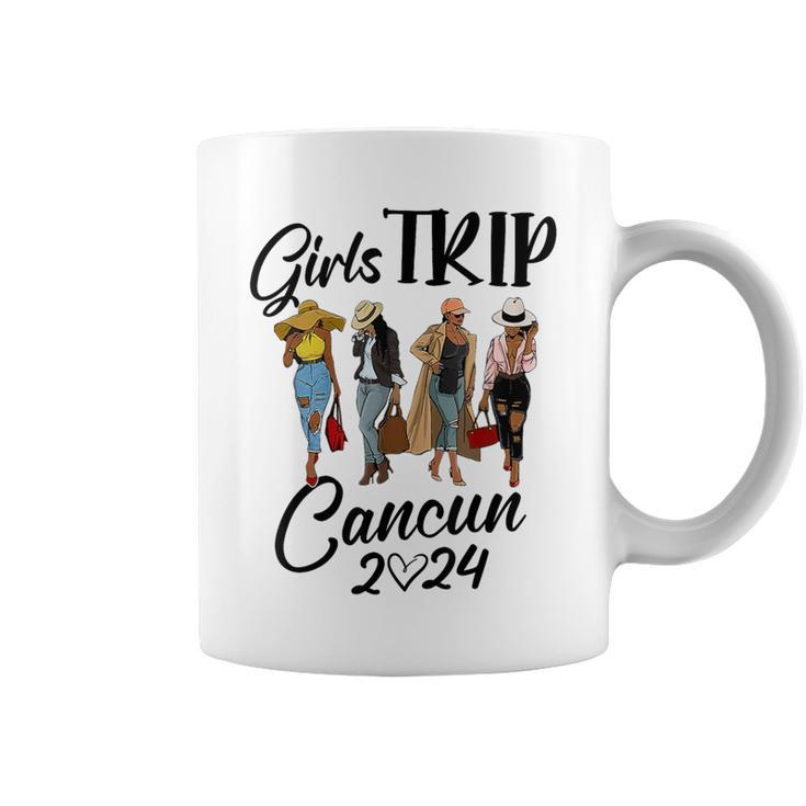 Cancun Girls Trip 2024 Birthday Squad Vacation Party Coffee Mug
