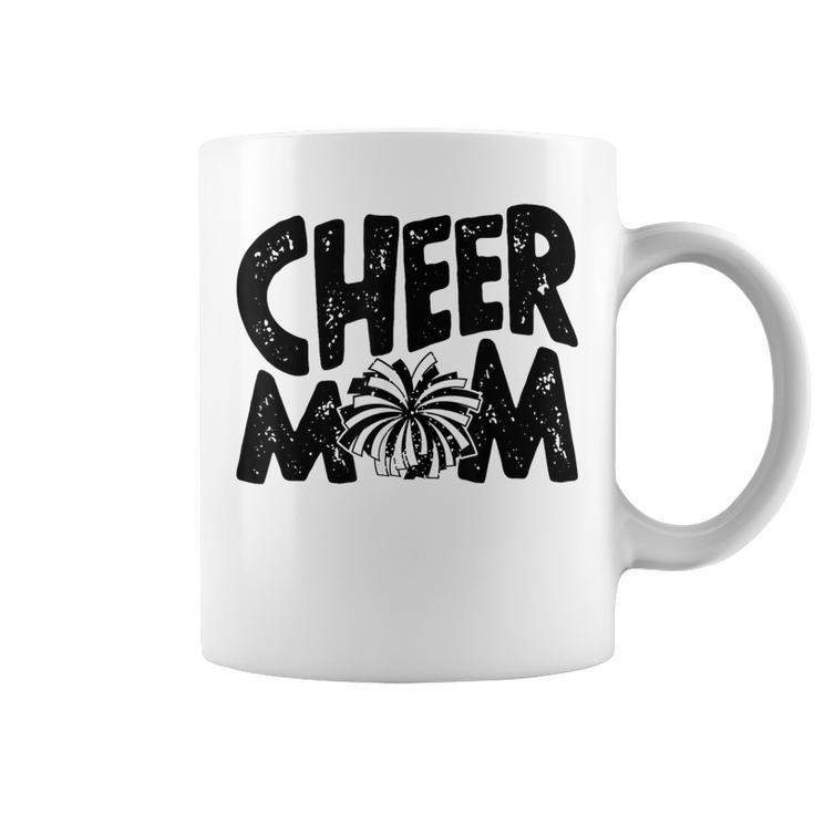 Cheer Mom Pom Pom Cheerleader Team Mama Cheerleading Coffee Mug