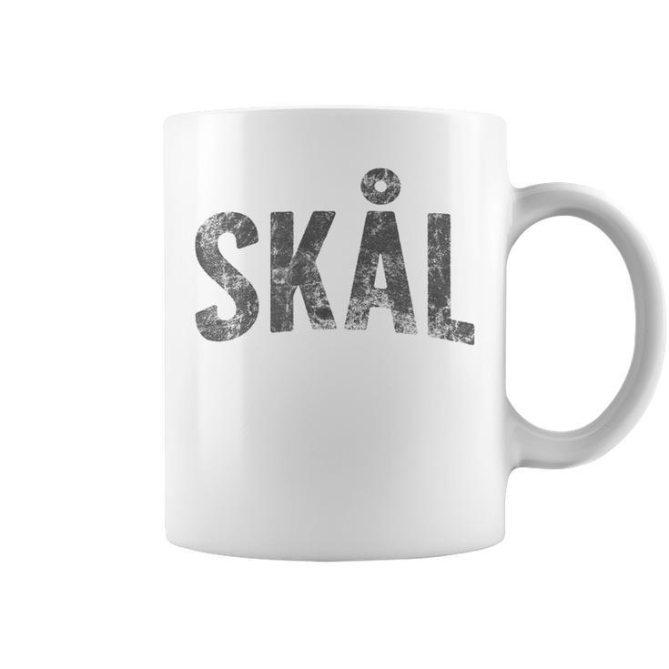 Cheers In Swedish & Norwegian Vintage Skål Coffee Mug