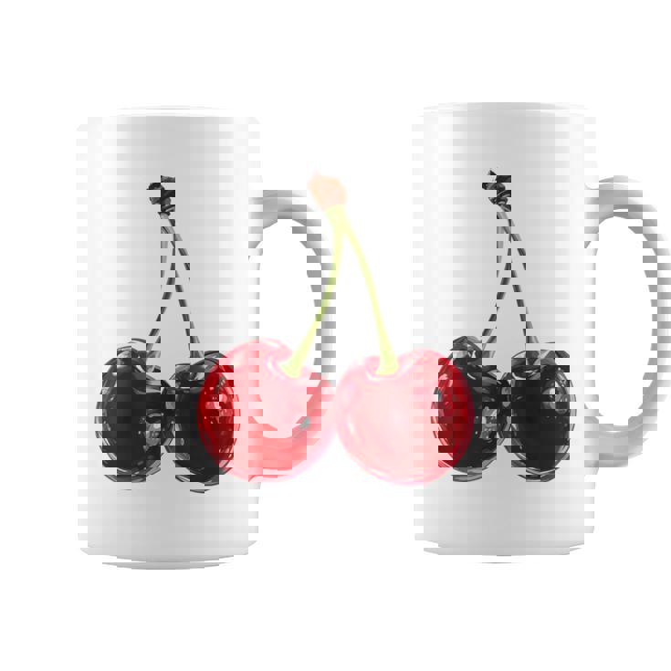Cherry Red Aesthetic Cherries Trendy Summer Women Coffee Mug