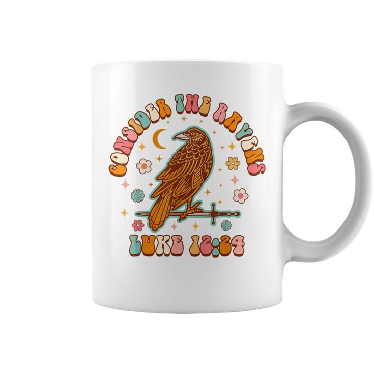 Christian Consider The Ravens Luke 12 Coffee Mug