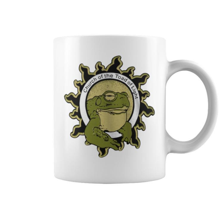 Church Of The Toad Of Light Sonoran Desert Bufo Toad Coffee Mug