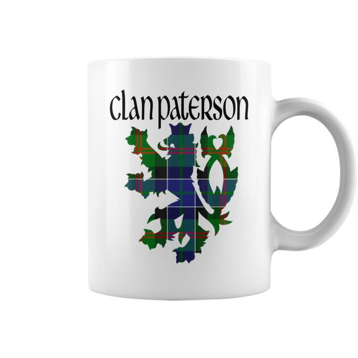 Clan Paterson Tartan Scottish Family Name Scotland Pride Coffee Mug