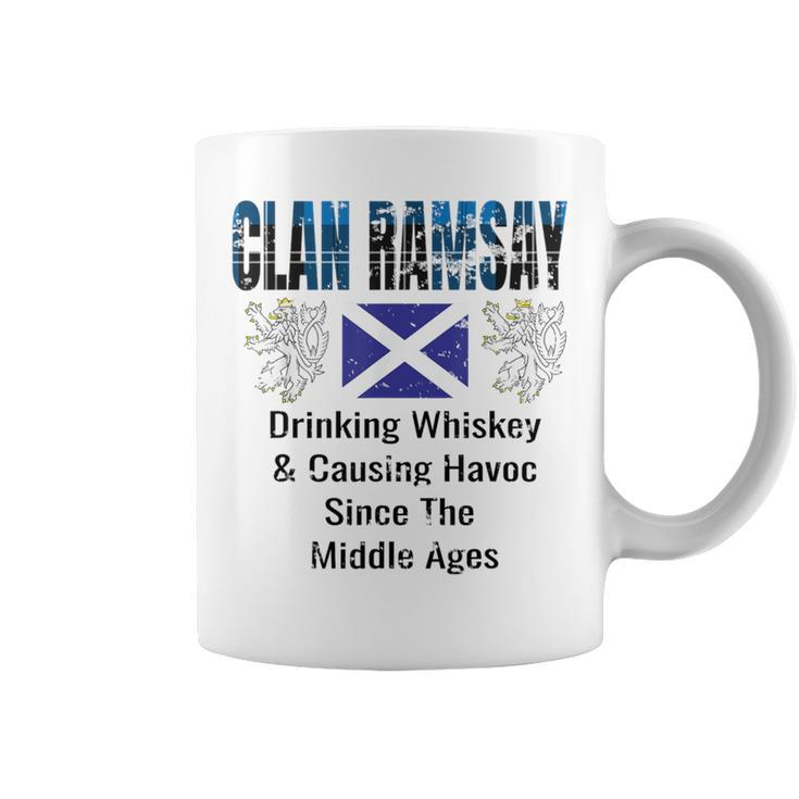 Clan Ramsay Tartan Scottish Family Name Scotland Pride Coffee Mug