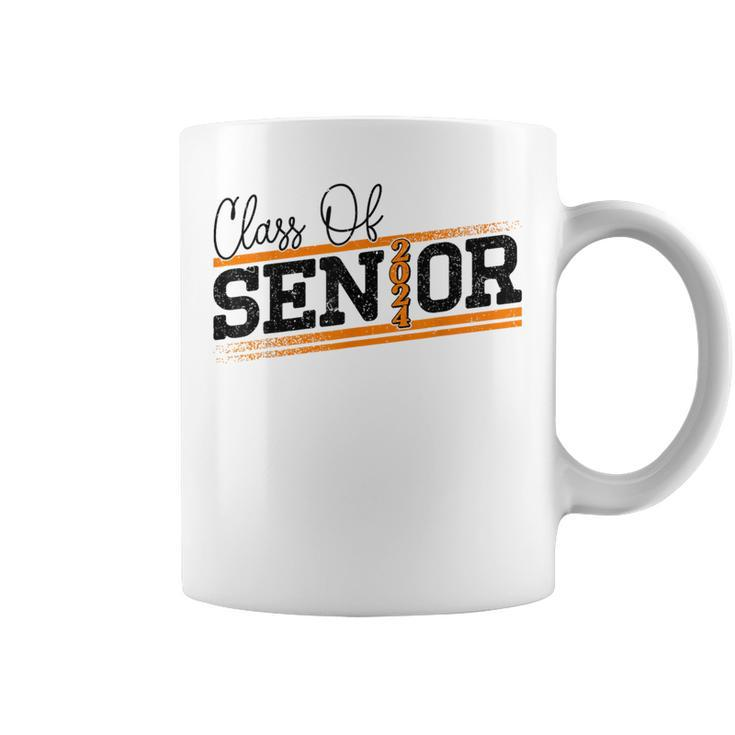 Class Of 2024 Seniors High School College Student Graduation Coffee Mug