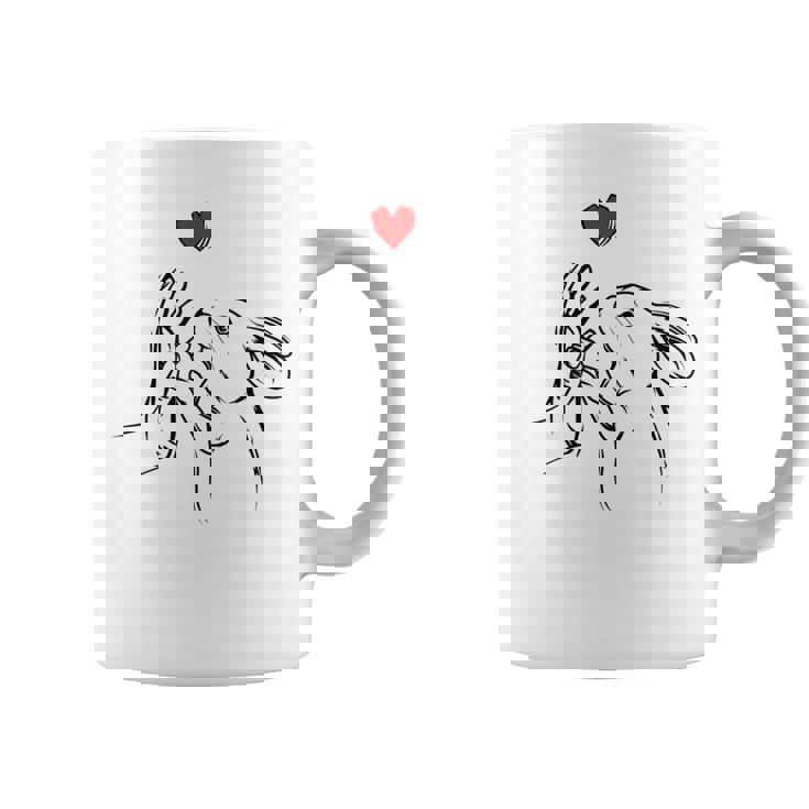 Conejo Amor Conejito Regalo Divertido Para Niñas Es Taza de café