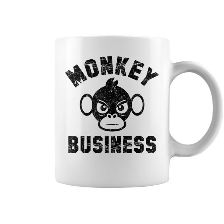 Coolest Monkey In The Jungle Business Coffee Mug