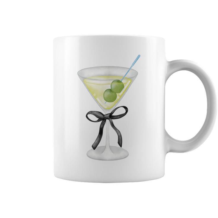 Coquette Bow With Martini Coquette Aesthetic Coffee Mug