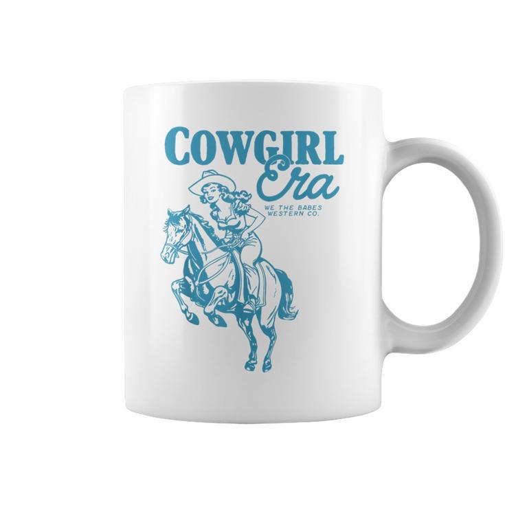 Cowgirl Era Vintage Inspired Western Aesthetic Trendy Coffee Mug