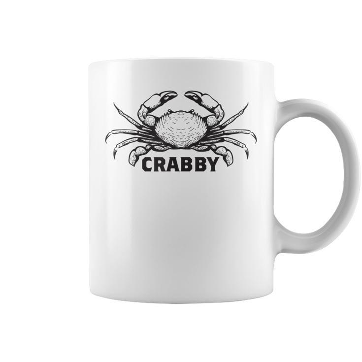 Crabby Crab Coffee Mug