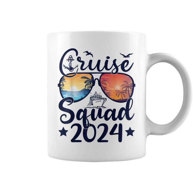 Cruise Squad 2024 Summer Vacation Family Cruise Ship Coffee Mug