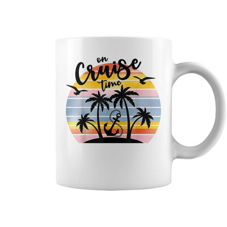 On Cruise Time Cruise Squad Summer Vacation Matching Family Coffee Mug