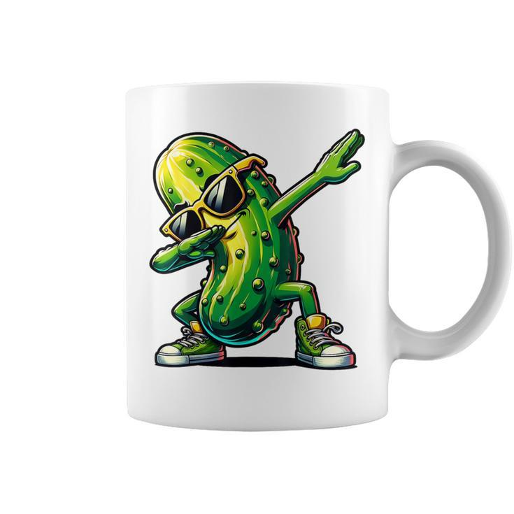Dabbing Pickle Dancing Cucumber Pickle Lover Dab Coffee Mug