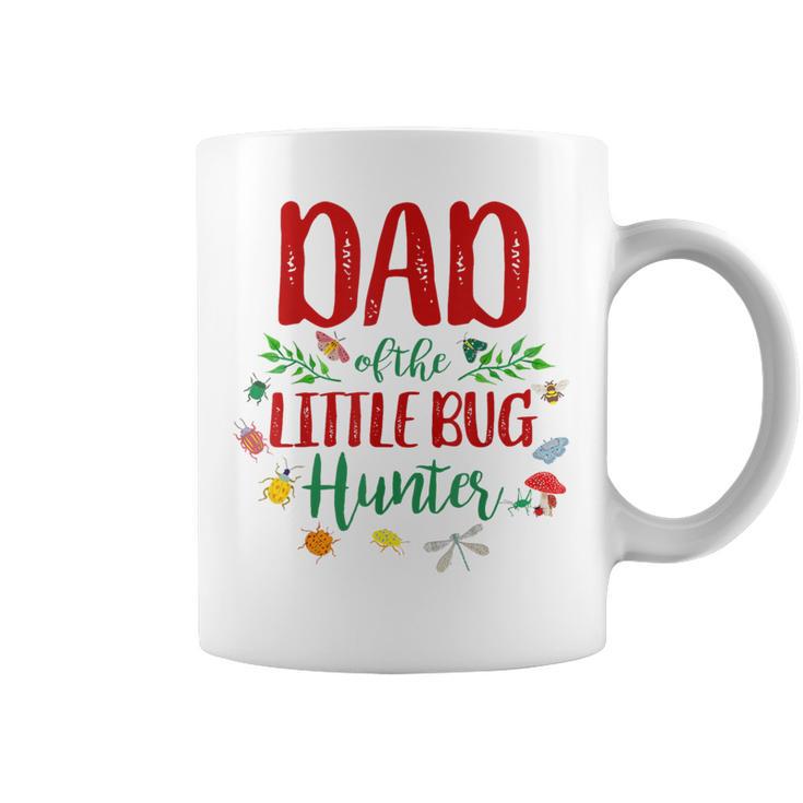 Dad Of The Little Bug Hunter Family Ladybug Birthday Coffee Mug