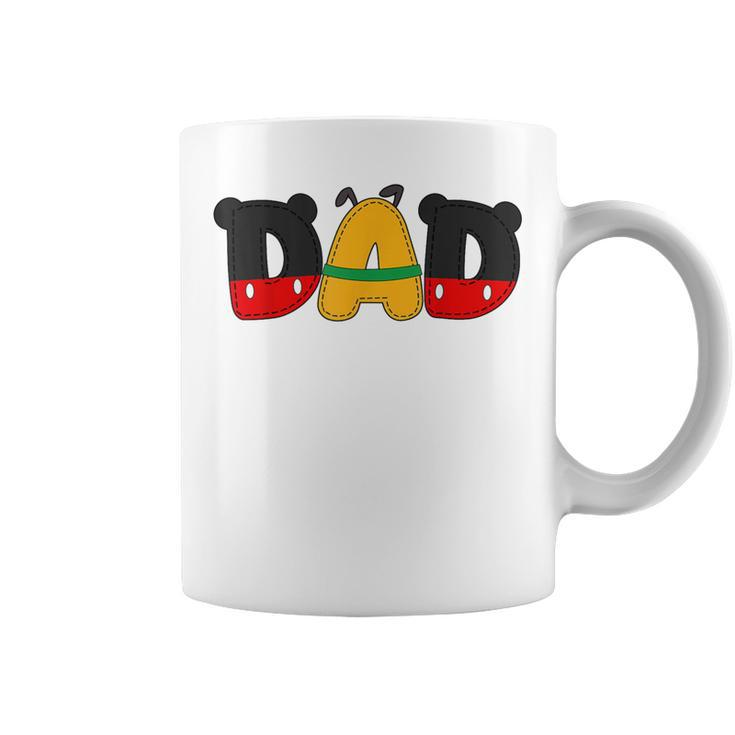 Dad And Mom Birthday Girl Mouse Family Matching Coffee Mug