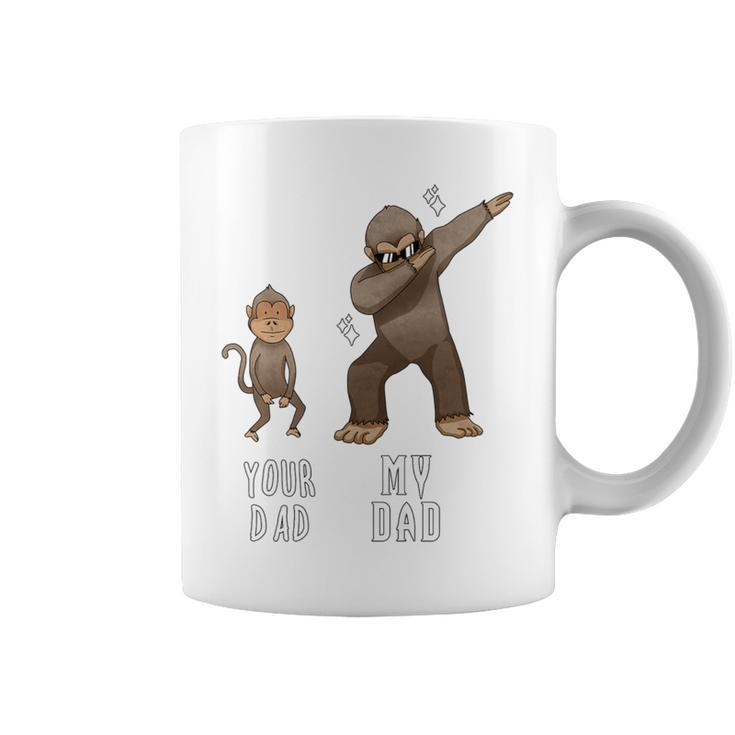 Your Dad Monkey My Daddy Bigfoot Dabbing T Coffee Mug