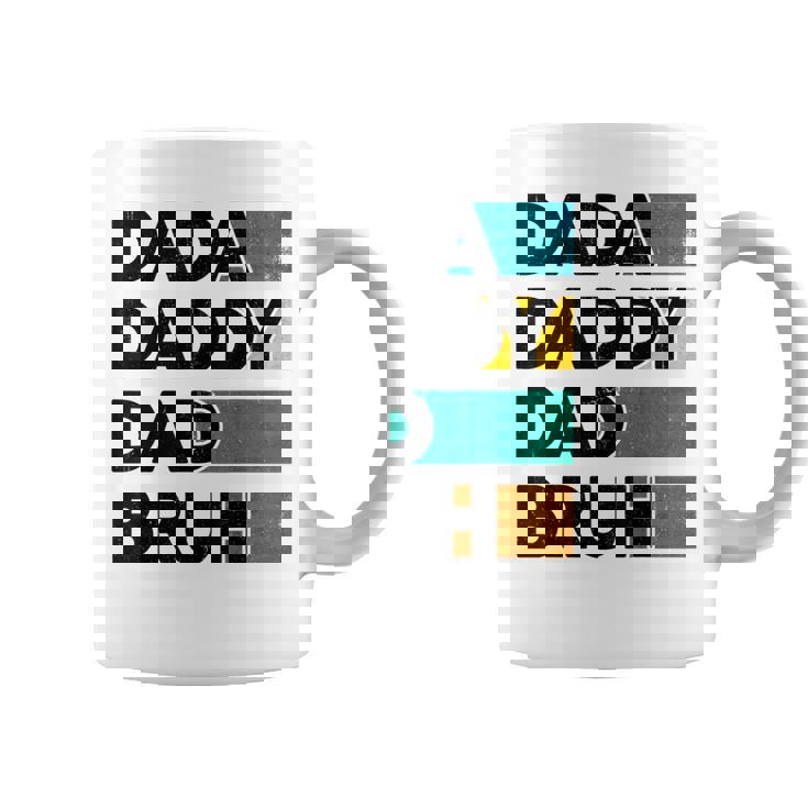Dada Daddy Dad Bruh Fathers Day Boy Dad Husband Fatherhood Coffee Mug