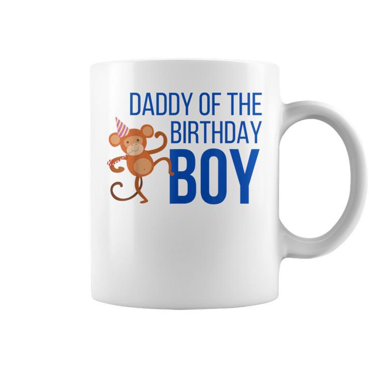 Daddy Of The Birthday Boy Party Monkey Dad Coffee Mug