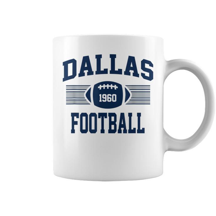 Dallas Football Athletic Vintage Sports Team Fan Coffee Mug