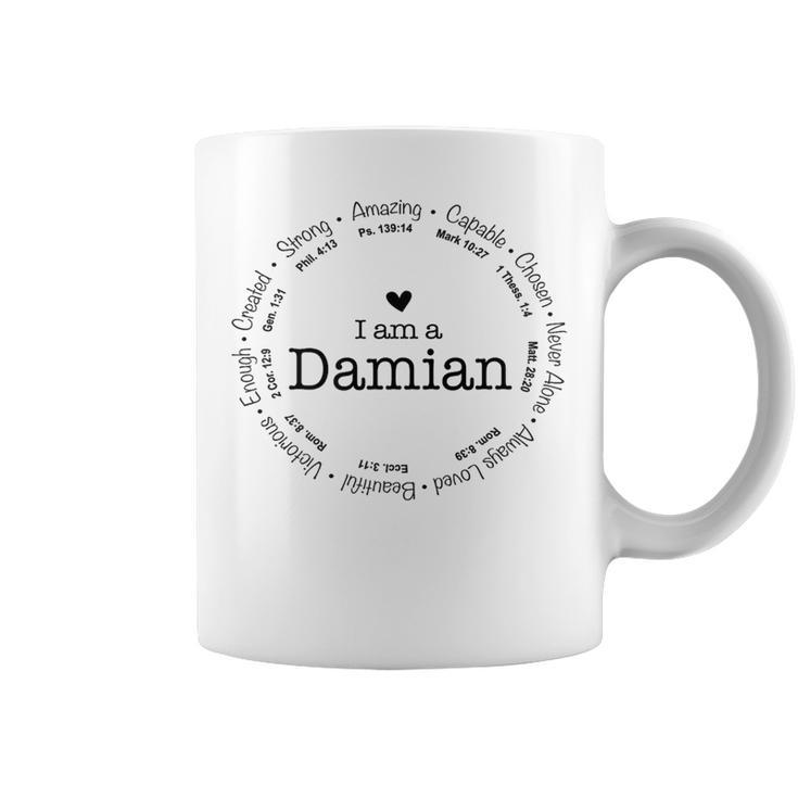 Damian Family Name Mom Name Coffee Mug