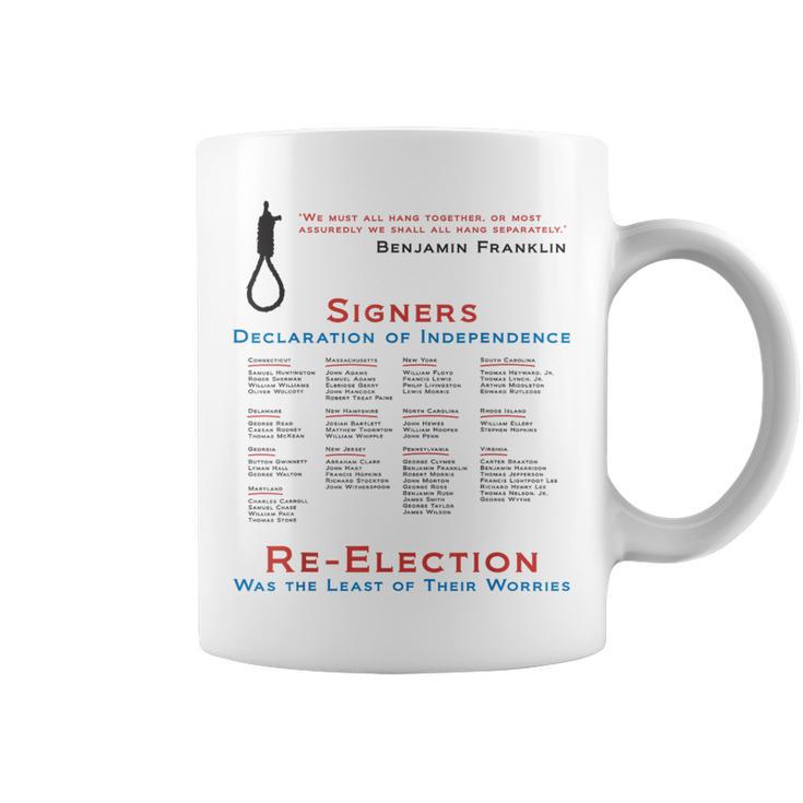 Declaration Of Independence Signers Political Coffee Mug