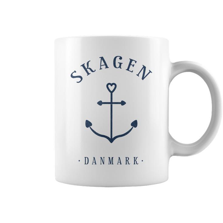 Denmark Skagen Anchor Tattoo Love Heart Copenhagen Tassen