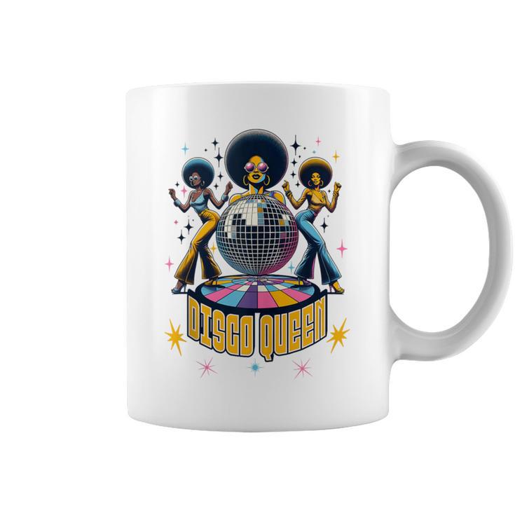 Disco Queen 70'S Retro Vintage Disco Coffee Mug