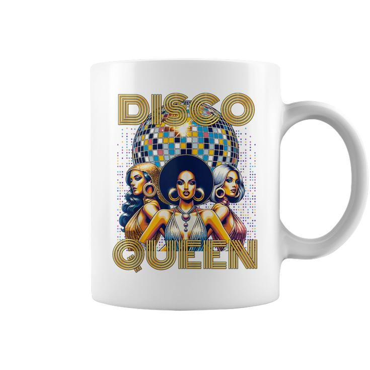 Disco Queen 70'S Retro Vintage Costume Disco Coffee Mug