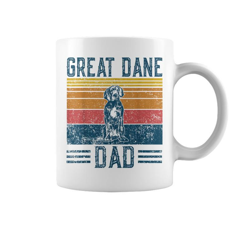 Dog Dad Vintage Great Dane Dad Coffee Mug