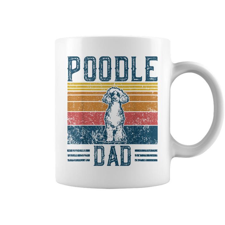 Dog Dad Vintage Poodle Dad Coffee Mug