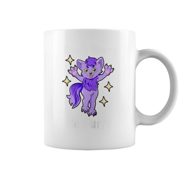 Don't Worry Be Furry Furry Cosplayer Coffee Mug