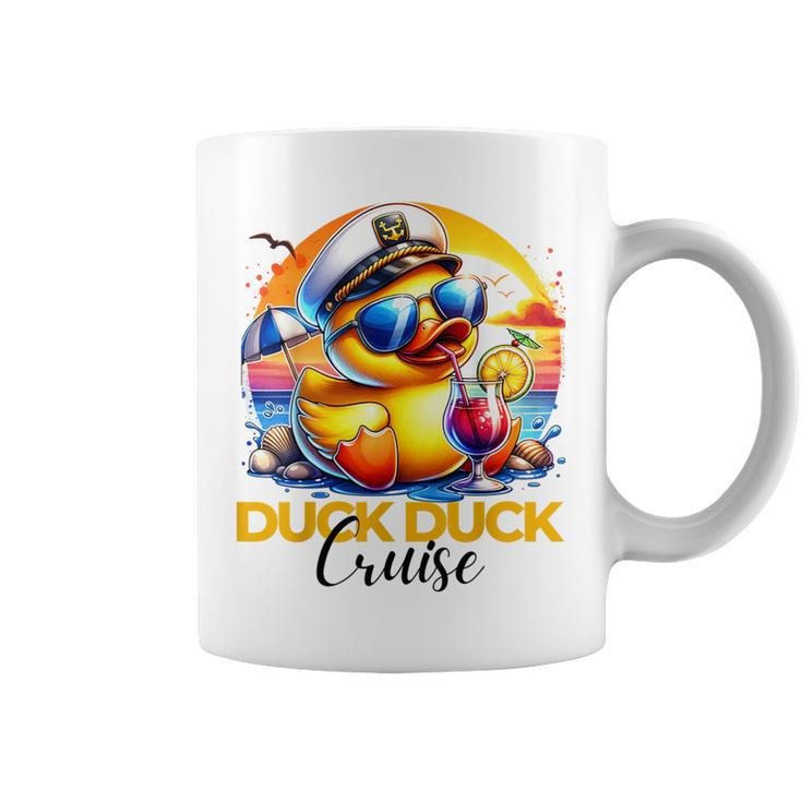 Duck Duck Cruise Family Cruising Matching Group Coffee Mug