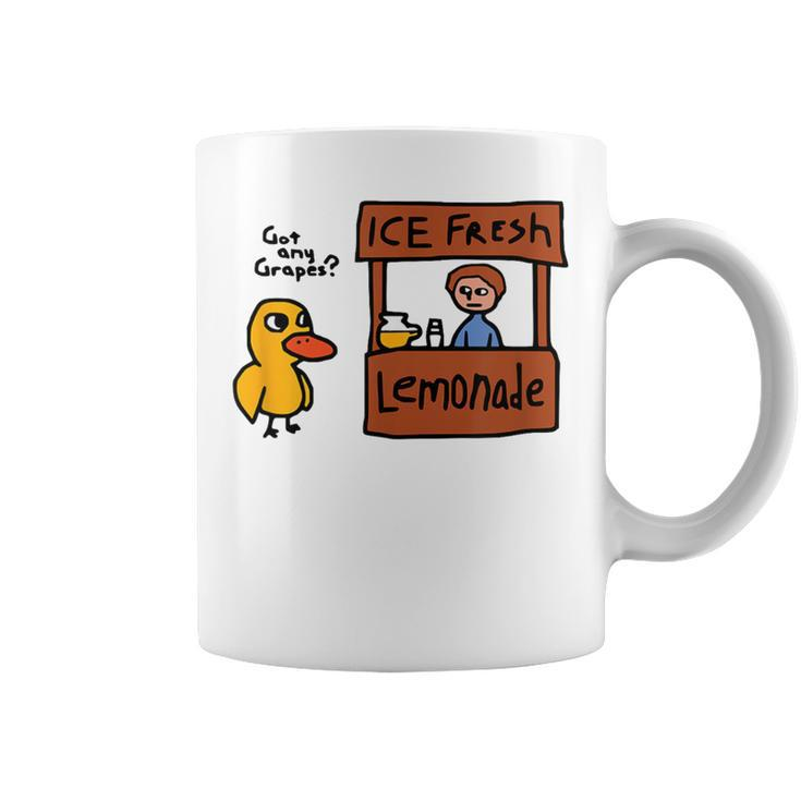 The Duck Song Got Any Grapes Meme Coffee Mug