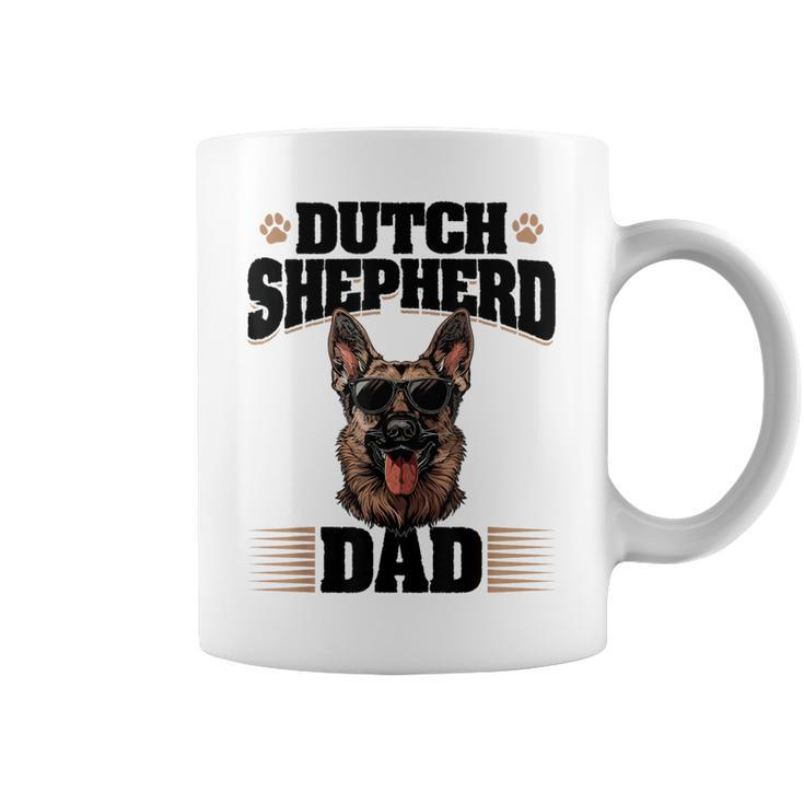 Dutch Shepherd Dog Breed Dutch Shepherd Dad Coffee Mug
