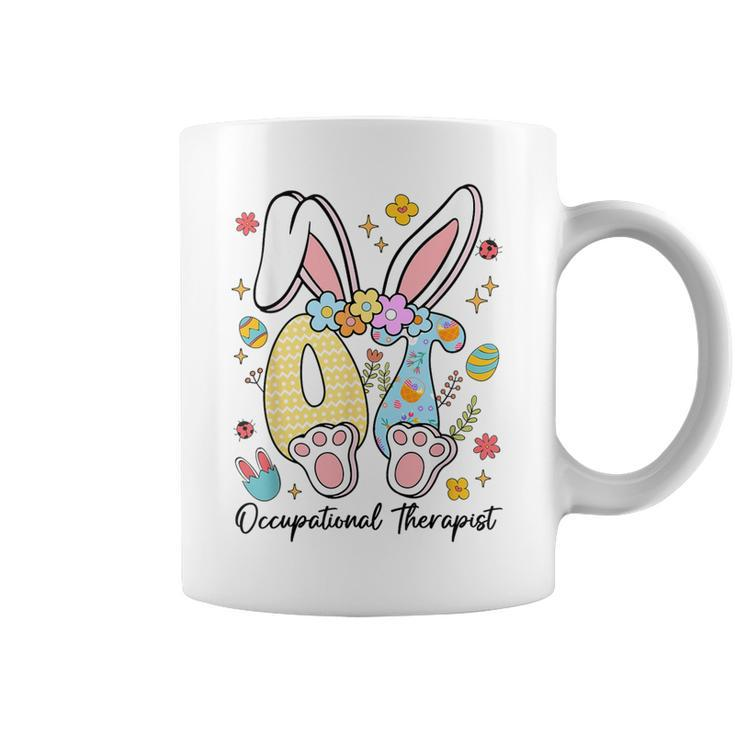 Easter Bunny Ot Occupational Therapist Occupational Therapy Coffee Mug