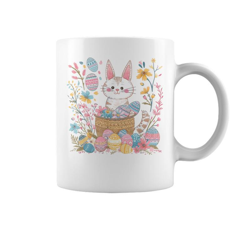 Easter Cat Easter Lover Coffee Mug