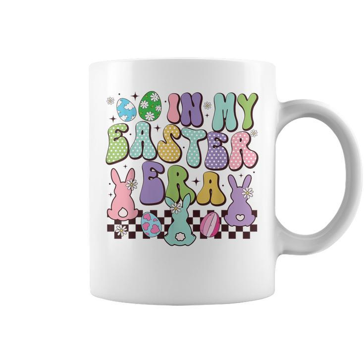 In My Easter Era Retro Groovy Easter Day Bunny Girls Coffee Mug
