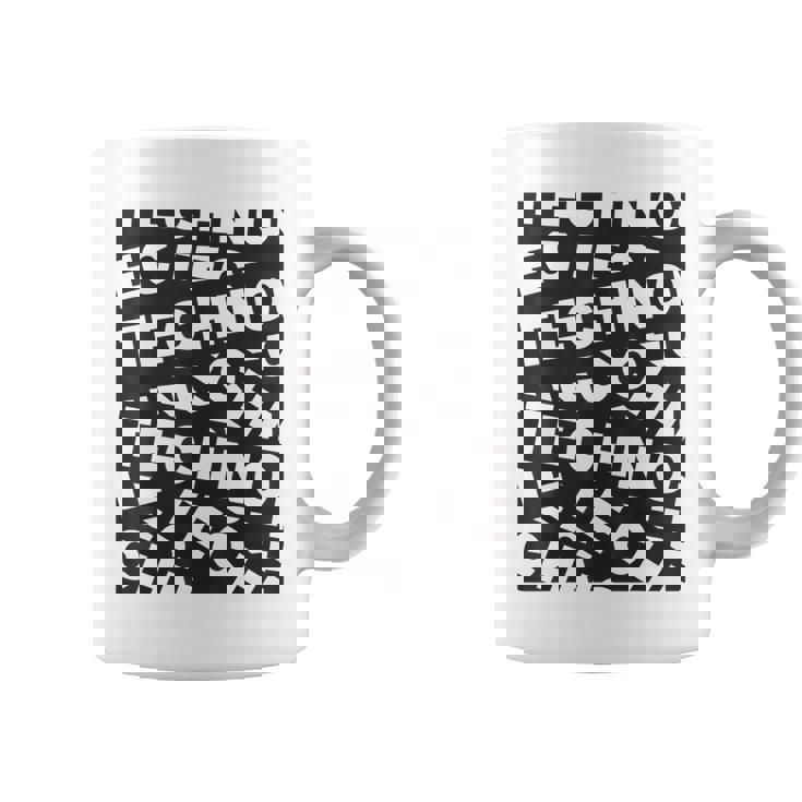 Edm Techno Music Fiesta Rave De Ropa Festival Raver Dj Taza de café