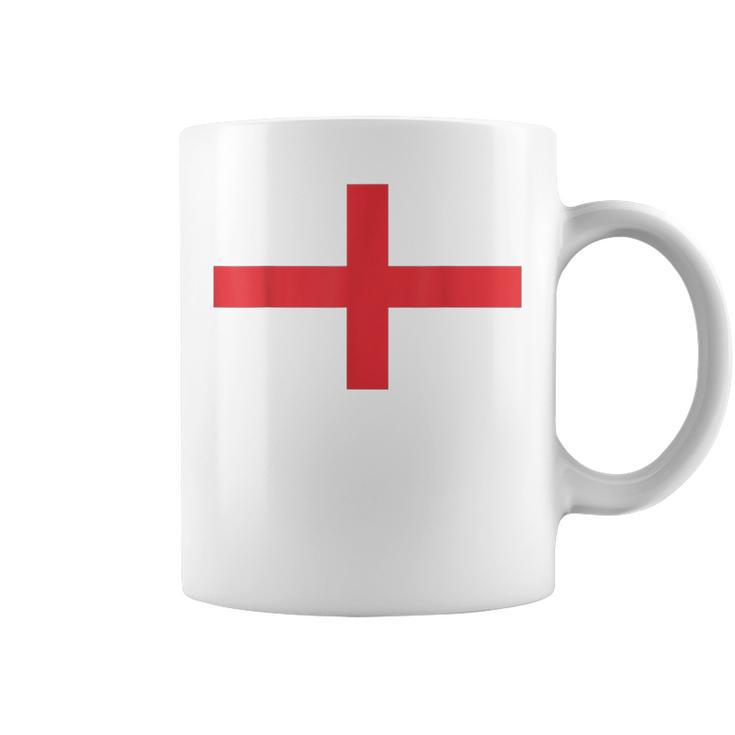 England 2021 Flag Love Soccer Football Fans Support Coffee Mug