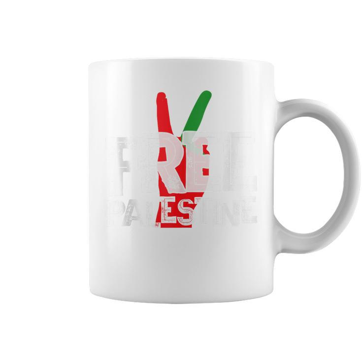 Falasn Palestine Patriotic Graphic Coffee Mug