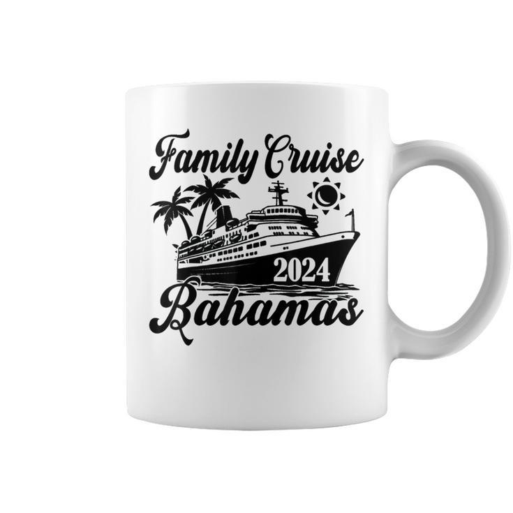 Family Cruise Bahamas 2024 Family Matching Couple Coffee Mug