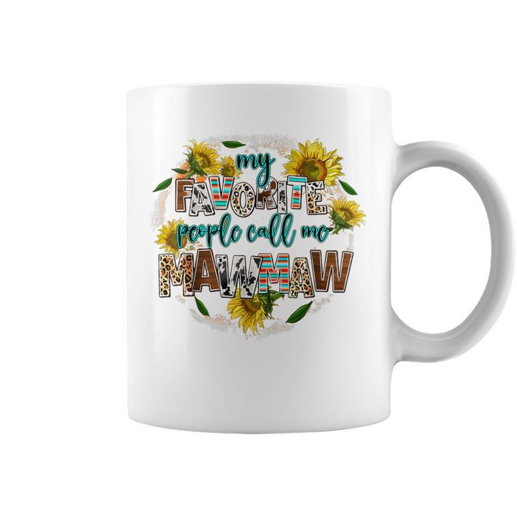 My Favorite People Call Me Mawmaw Mother's Day Coffee Mug