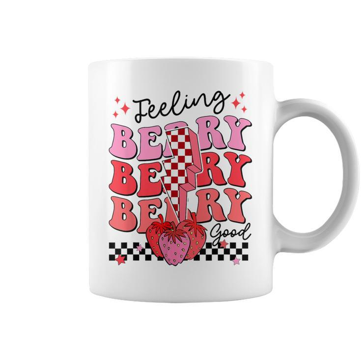 Feeling Berry Good Strawberry Festival Season Girls Coffee Mug