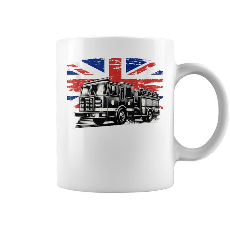 Firefighter Truck Family Firefighter Dad Father Day Birthday Coffee Mug