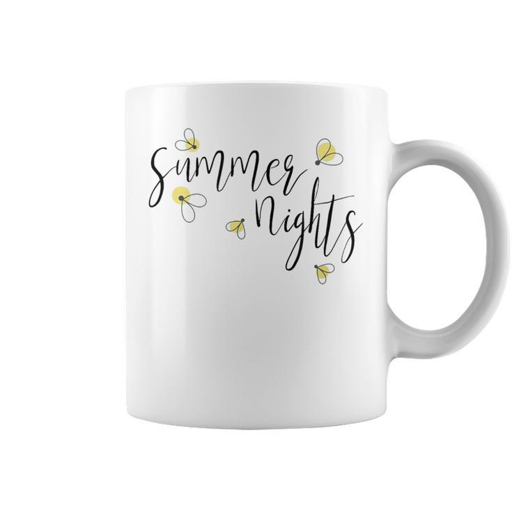 Fireflies Lightning Bugs Cute Summer Nights Coffee Mug