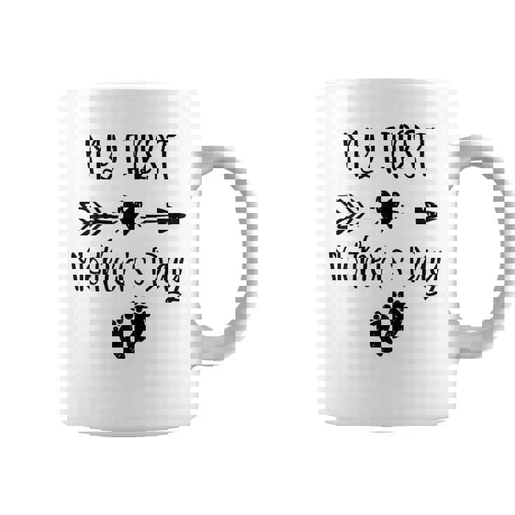 My First Mother's Day For New Mom Pregnancy Announcement Coffee Mug