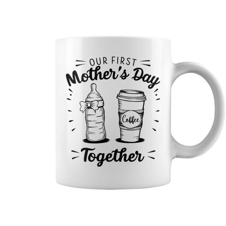 Our First Together Matching Retro Vintage Coffee Mug