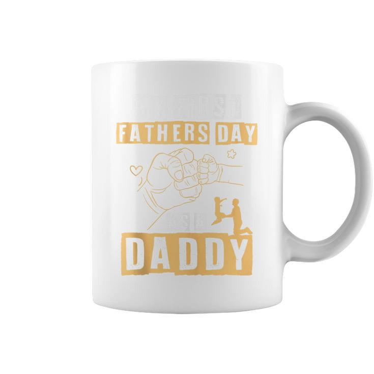 First Time Daddy New Dad 2024 Fathers Day Coffee Mug