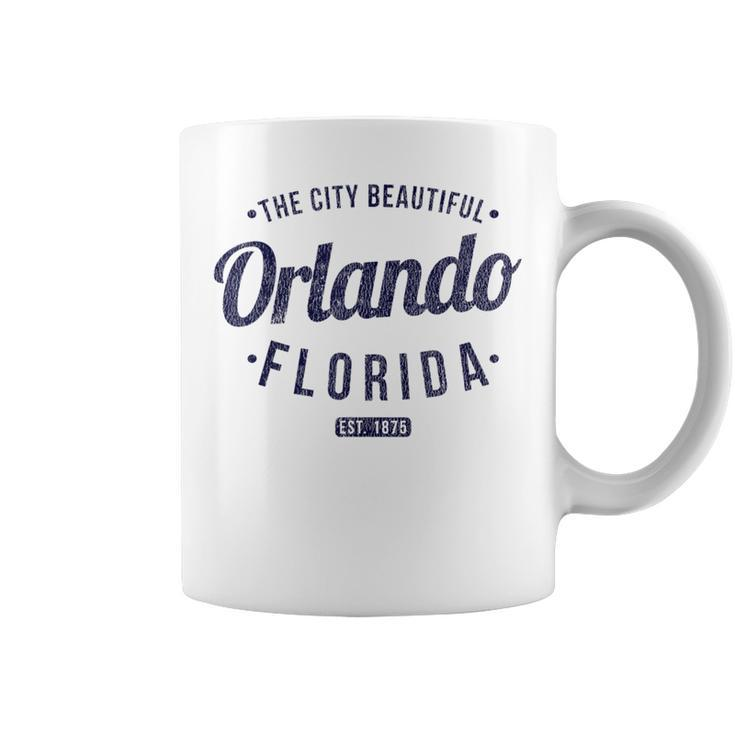 Florida Vintage Minimalist Retro Souvenir Fl Orlando Coffee Mug