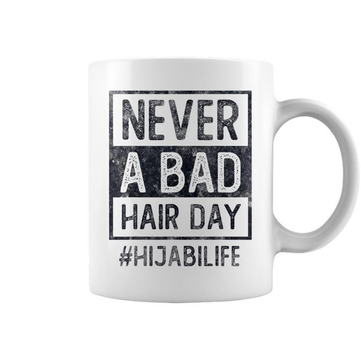 Never A Bad Hair Day Hijab Choice Fight Hate Crime Coffee Mug